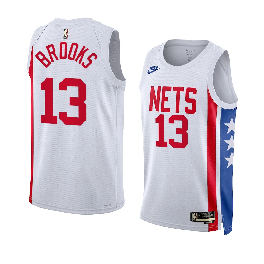 Armoni Brooks Brooklyn Nets 2022-23 Classic Edition White Men's Jersey
