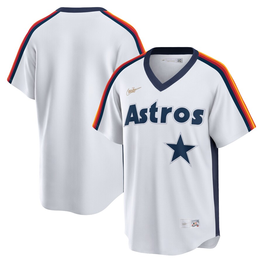 Astros White Home Retro Jersey