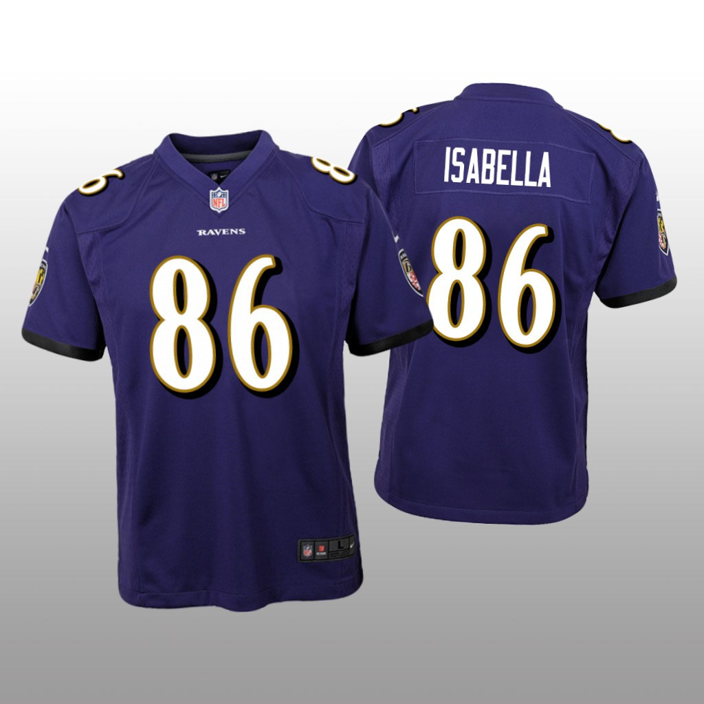 Baltimore Ravens Andy Isabella Purple Limited Jersey