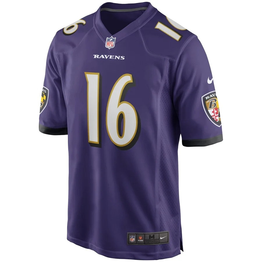 Baltimore Ravens Deanthony Thomas Limited Jersey - Purple