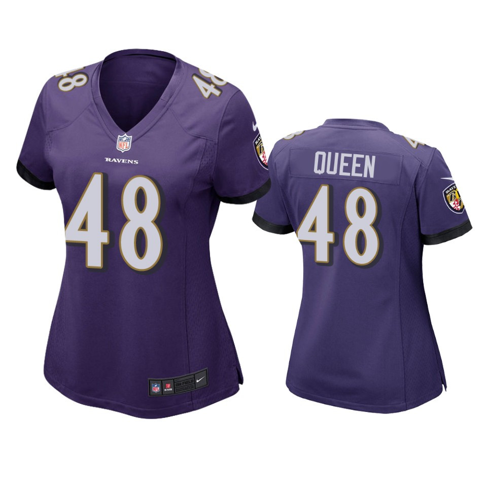 Baltimore Ravens Patrick Queen Purple 2020 Draft Limited Jersey