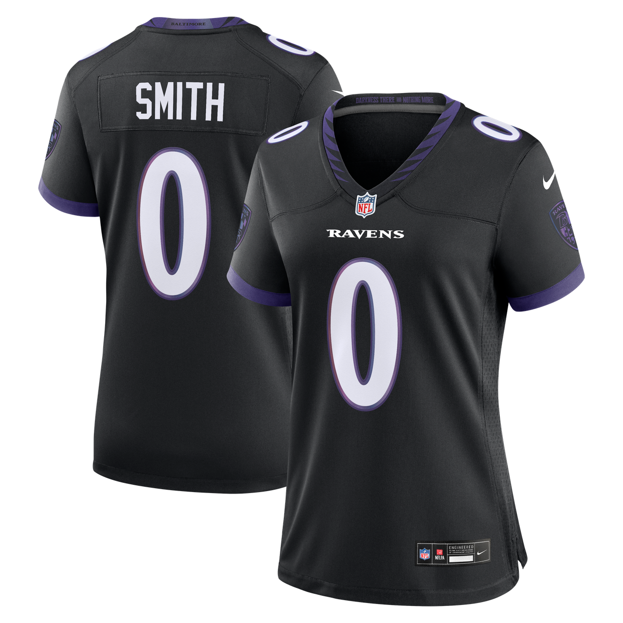 Baltimore Ravens Roquan Smith Black Alternate Limited Jersey