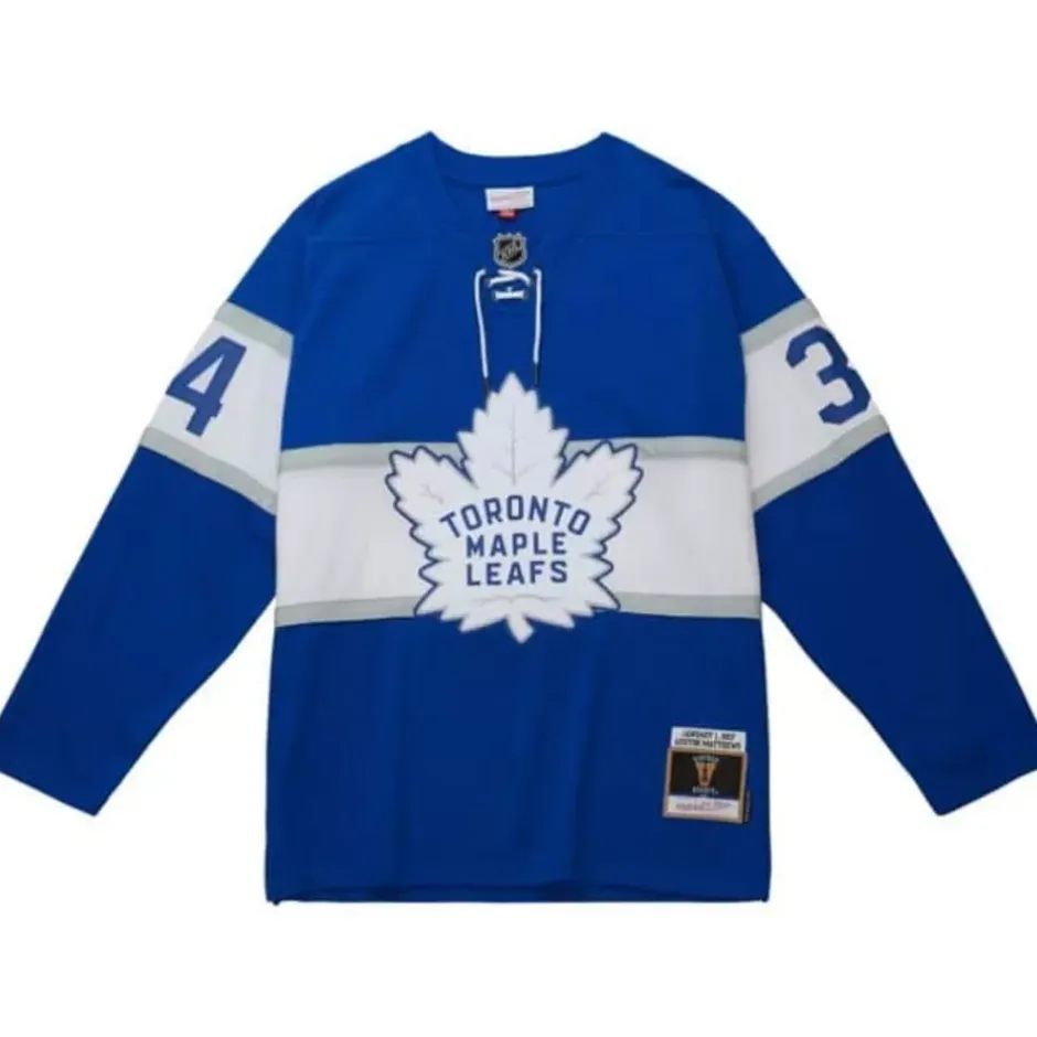 Blue Line-Blue Line Auston Matthews Toronto Maple Leafs 2017 Jersey