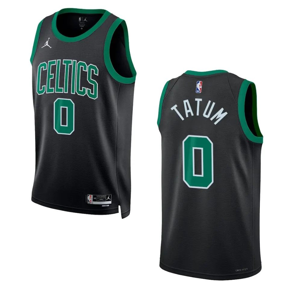 Boston Celtics Jayson Tatum Anthracite 2022/23 Swingman Jersey - Statement Edition