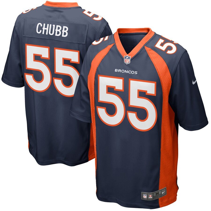 Bradley Chubb Denver Broncos Limited Jersey - Navy