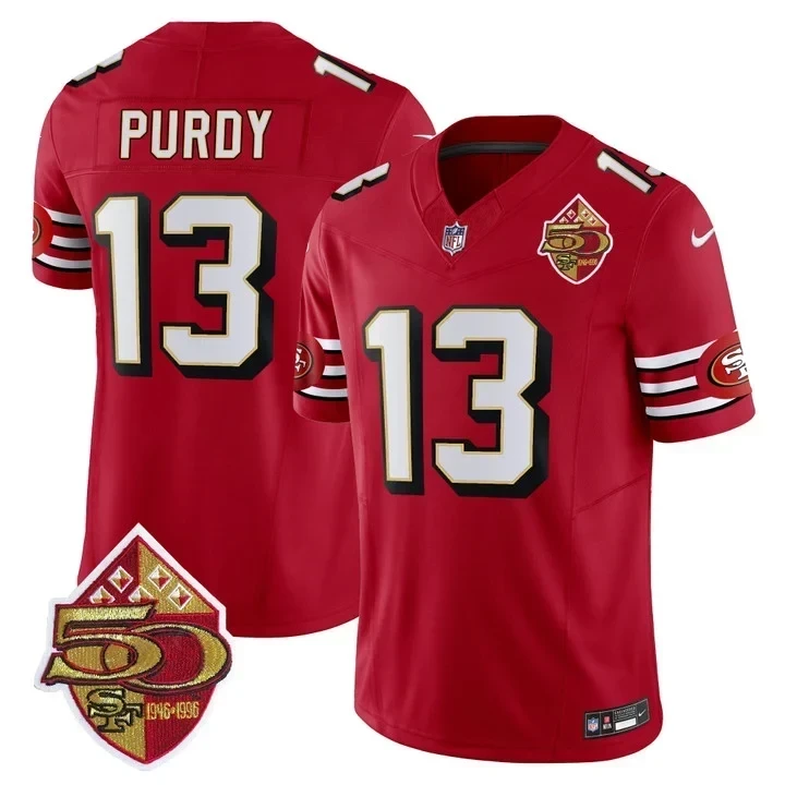 Brock Purdy San Francisco 49ers 1996 Throwback Limited Jersey