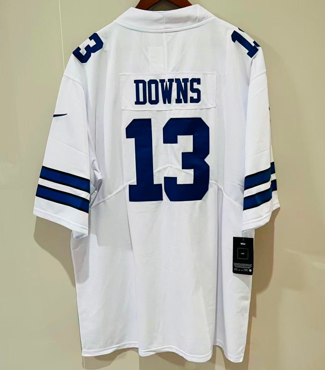Caleb Downs Dallas Cowboys Jersey White