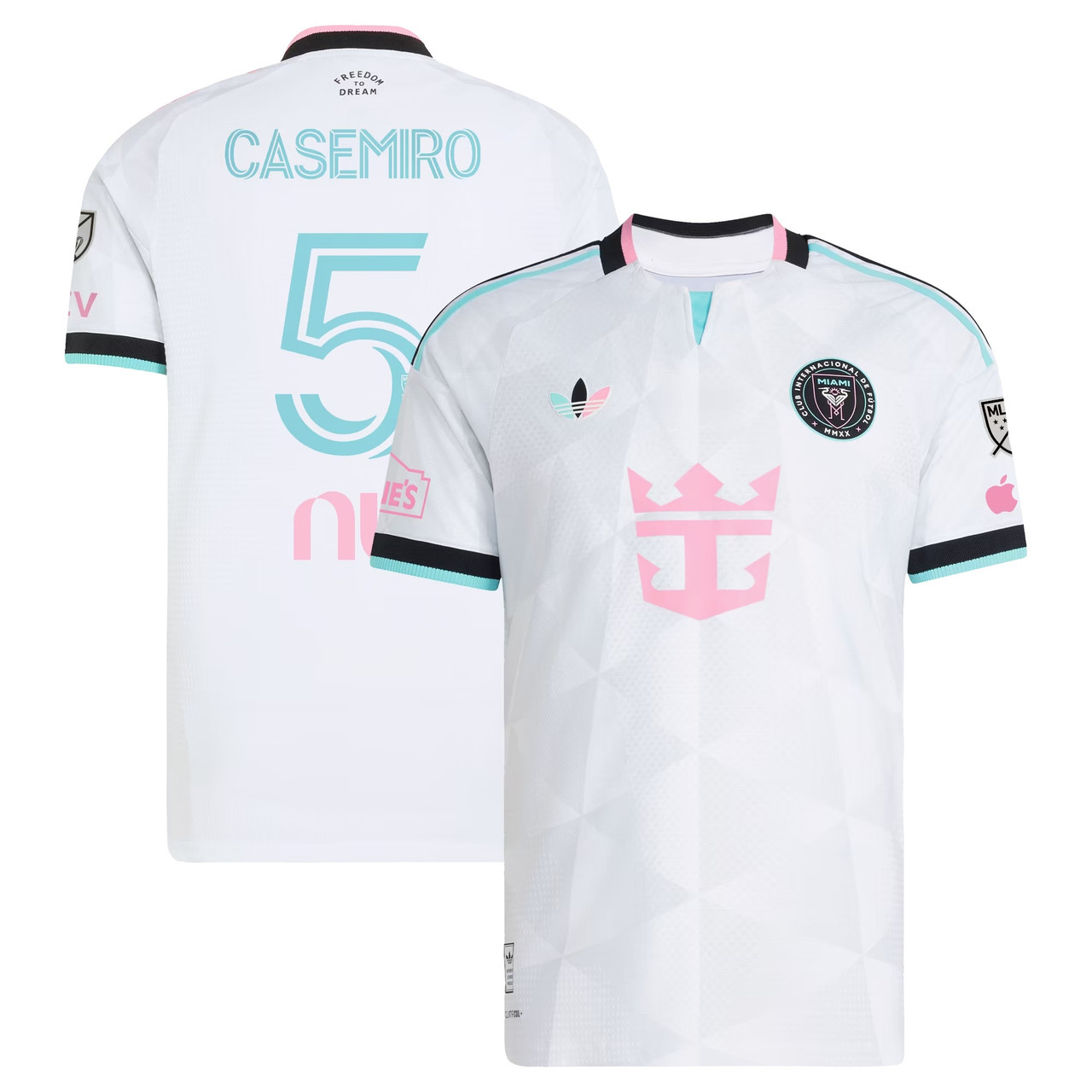 Carlos Casemiro Inter Miami 2026 Cf Third On-Field Jersey - White
