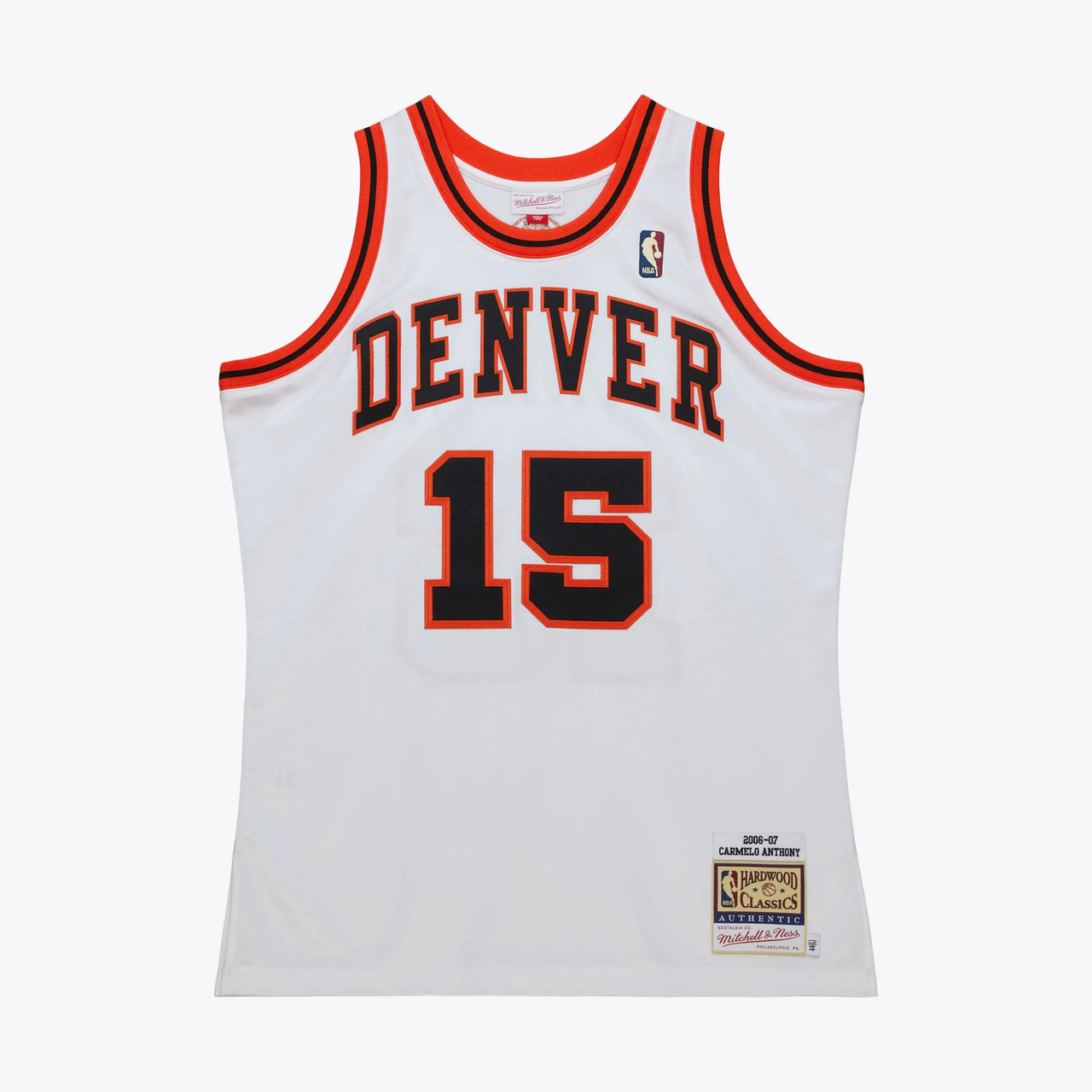 Carmelo Anthony #07 Denver Nuggets 2006/07 Jersey - White