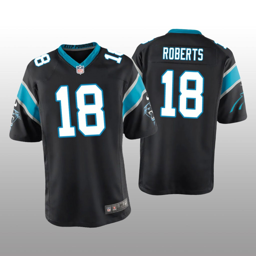 Carolina Panthers Andre Roberts Black Limited Jersey