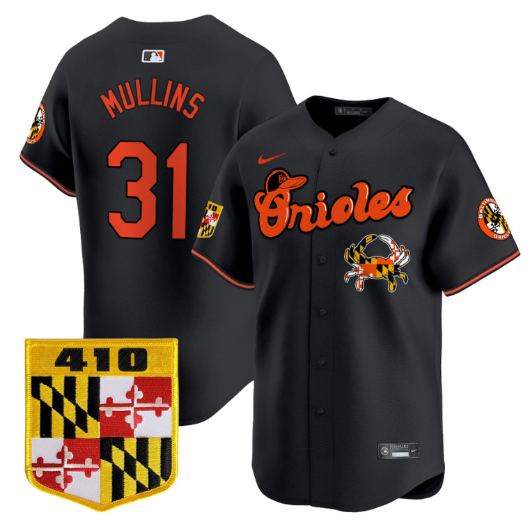 Cedric Mullins #31 Baltimore Orioles Chesapeake Crab Patch Limited Jersey