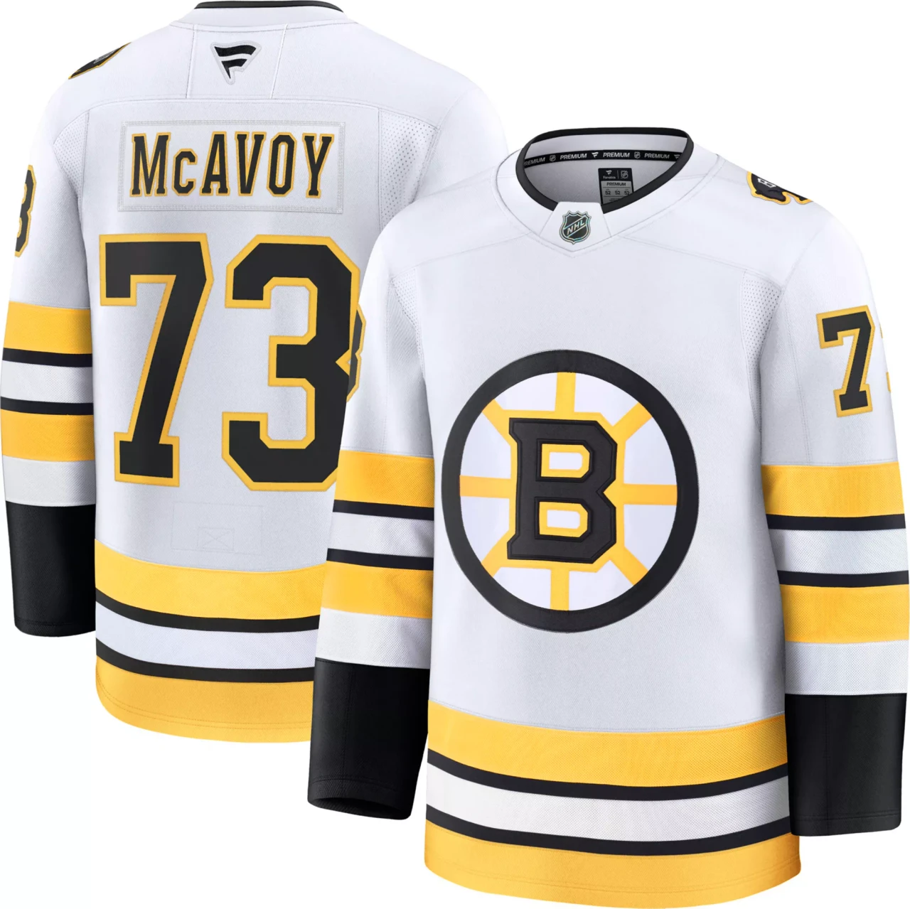 Charlie McAvoy #73 Boston Bruins Premium Jersey - White