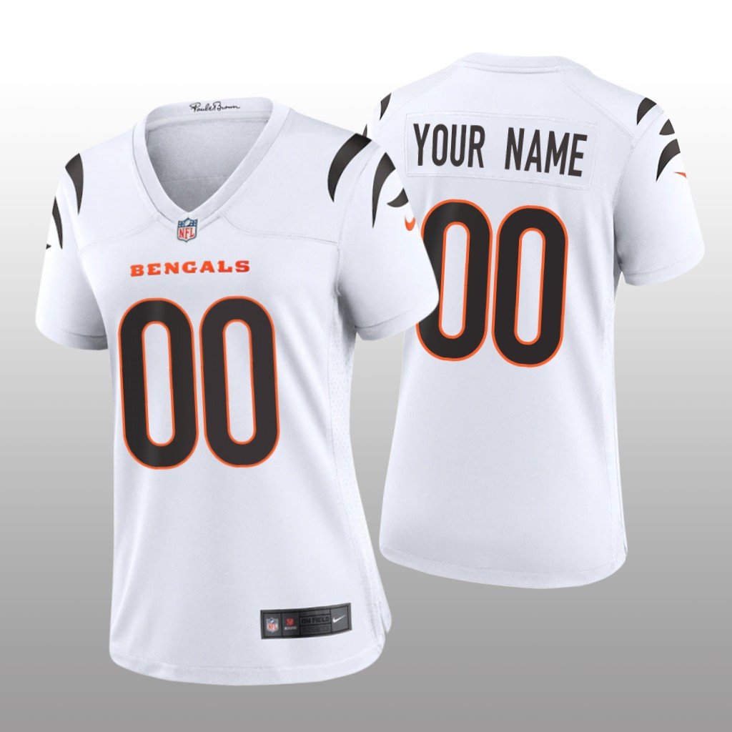 Cincinnati Bengals Custom White Limited Jersey - Edition 1
