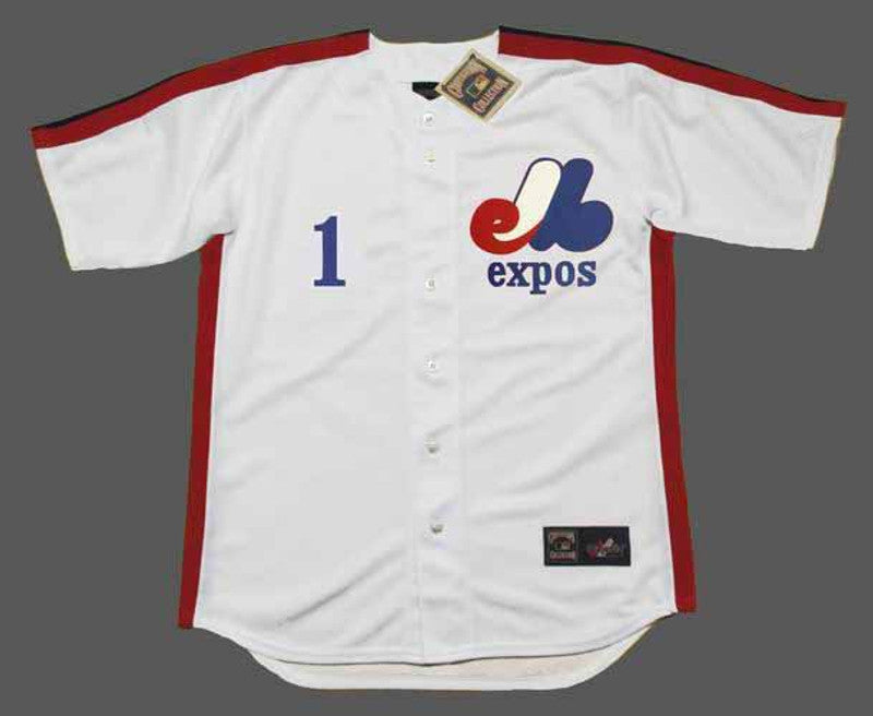 Dave Martinez Montreal Expos 1989 Home Throwback Baseball Jersey