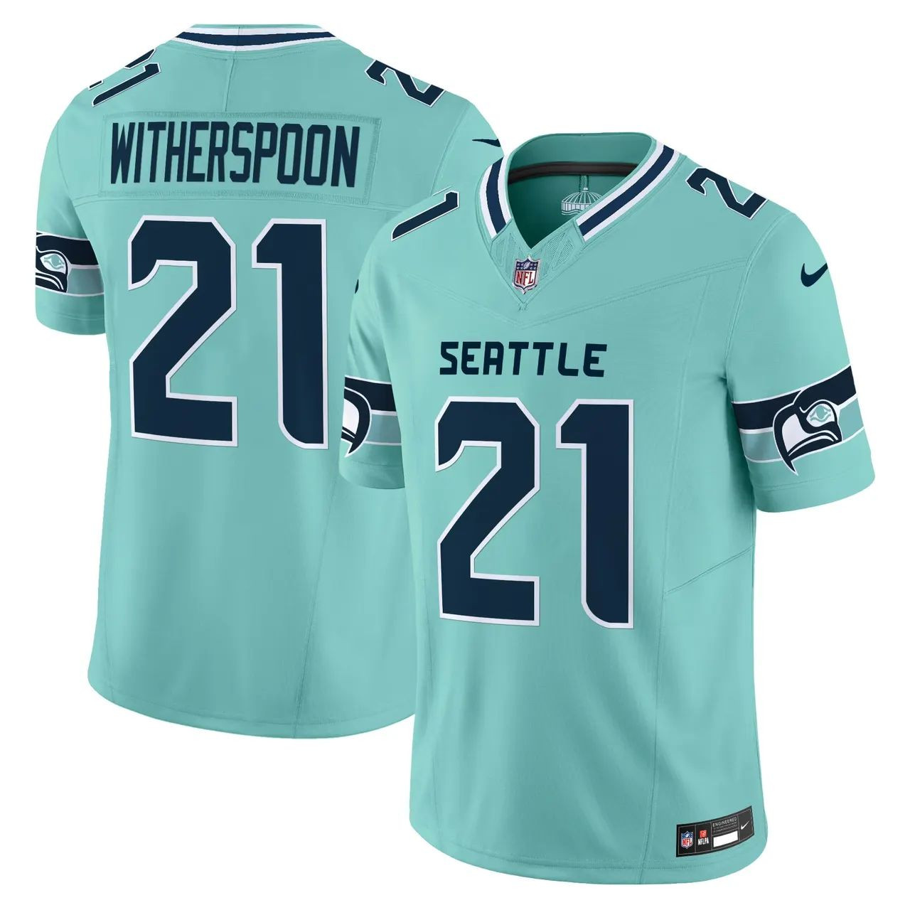 Devon Witherspoon #21 Seattle Seahawks Limited Jersey - Teal
