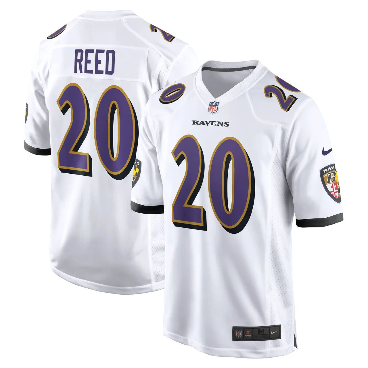 Ed Reed Baltimore Ravens Retired Player Limited Jersey - White