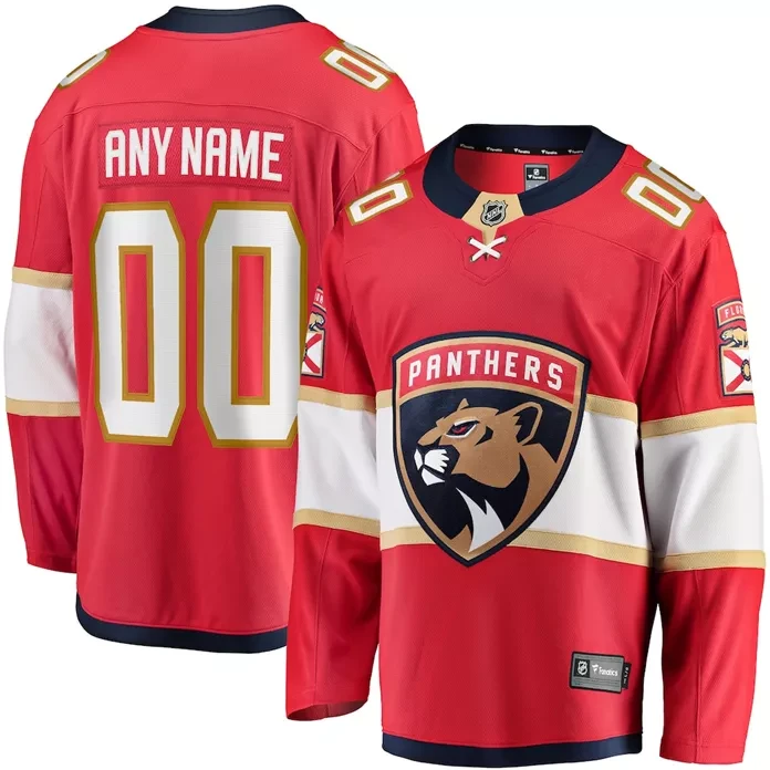 Florida Panthers Custom Premier Breakaway Home Jersey