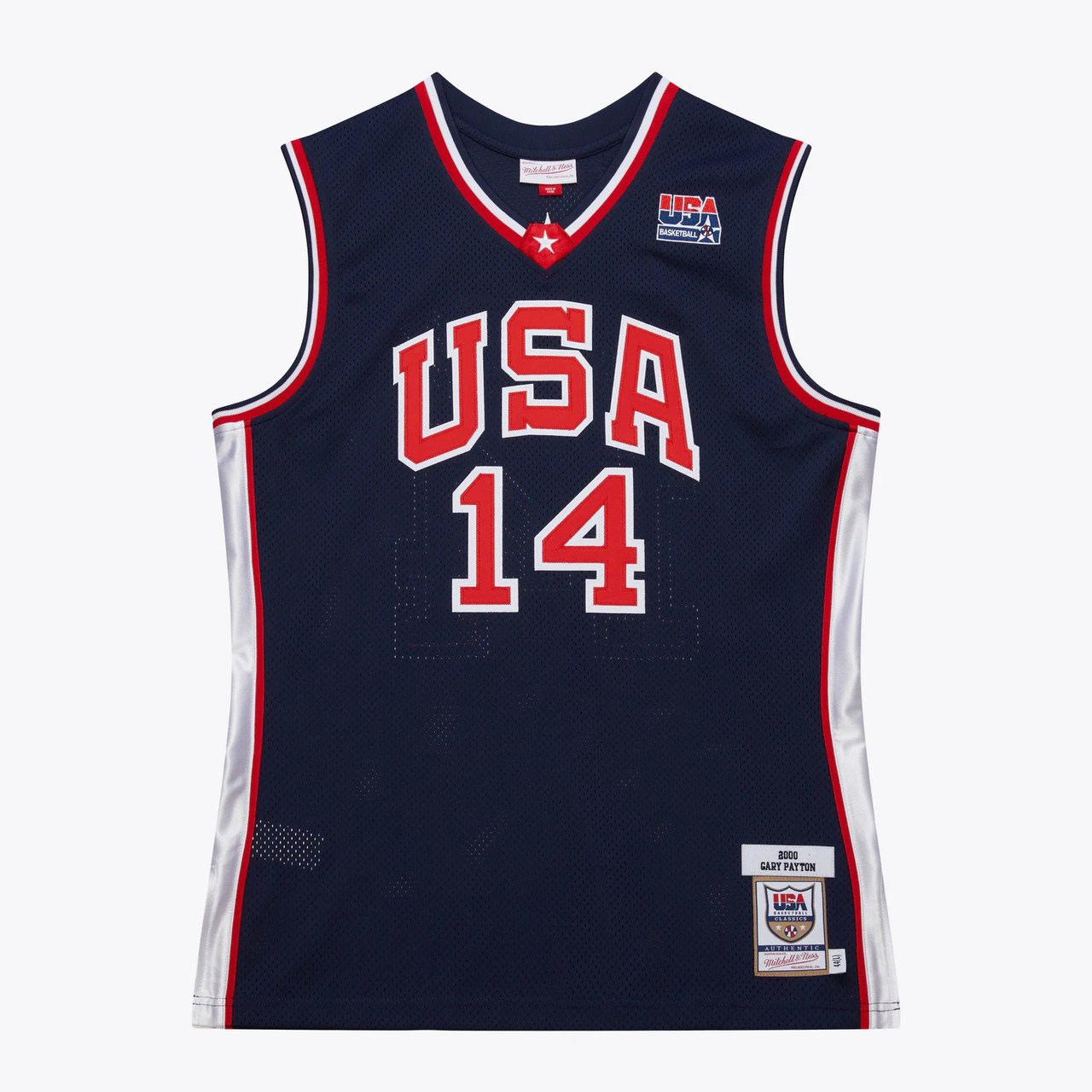 Gary Payton 2000 Team USA Jersey - Navy