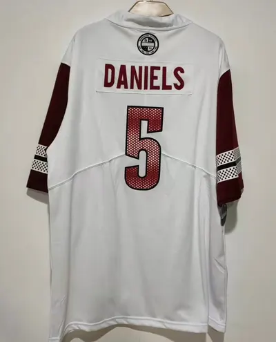 Jayden Daniels Washington Commanders Jersey - White