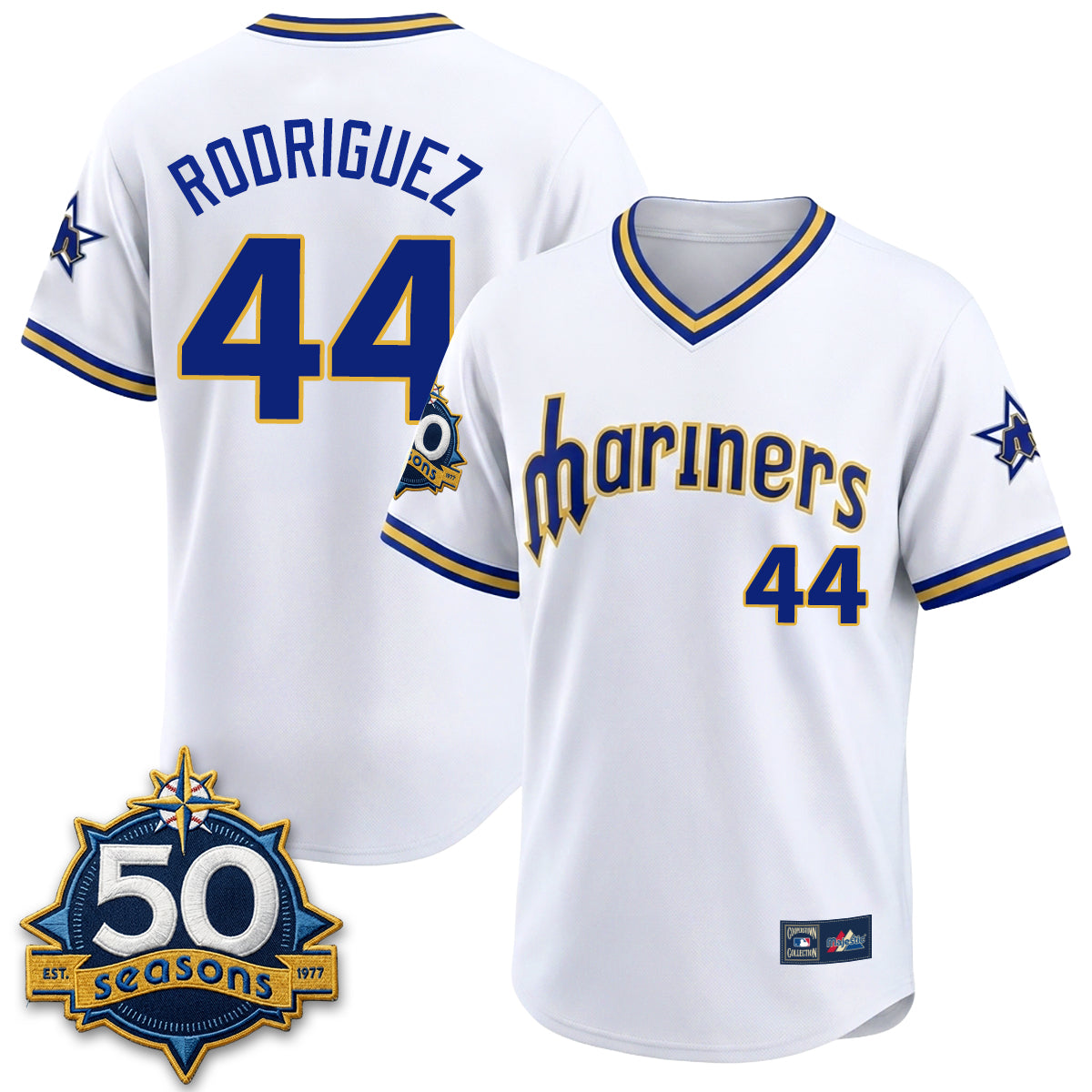 Julio Rodríguez Seattle Mariners "Legacy Edition" Jersey Stitched - White