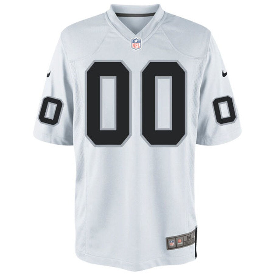 Las Vegas Raiders Customized Game White Jersey