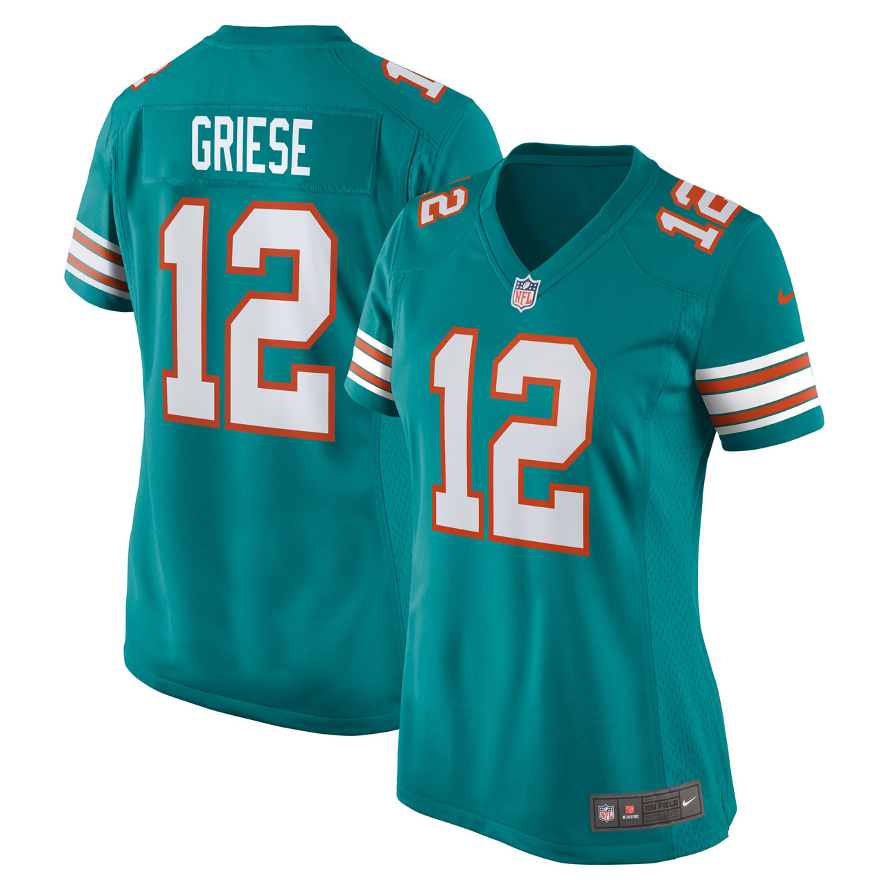 Miami Dolphins Bob Griese Aqua Throwback Limited Jersey - Edition 3