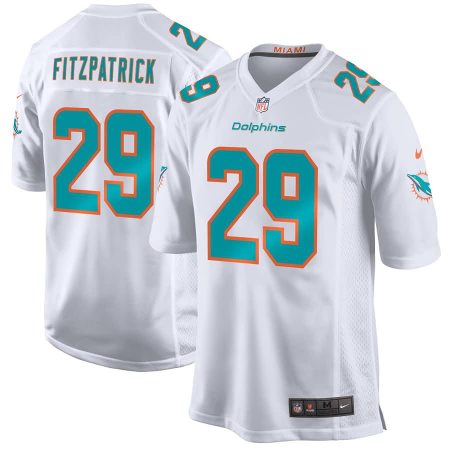 Minkah Fitzpatrick #29 Miami Dolphins 2018 Draft Pick Limited Jersey - White