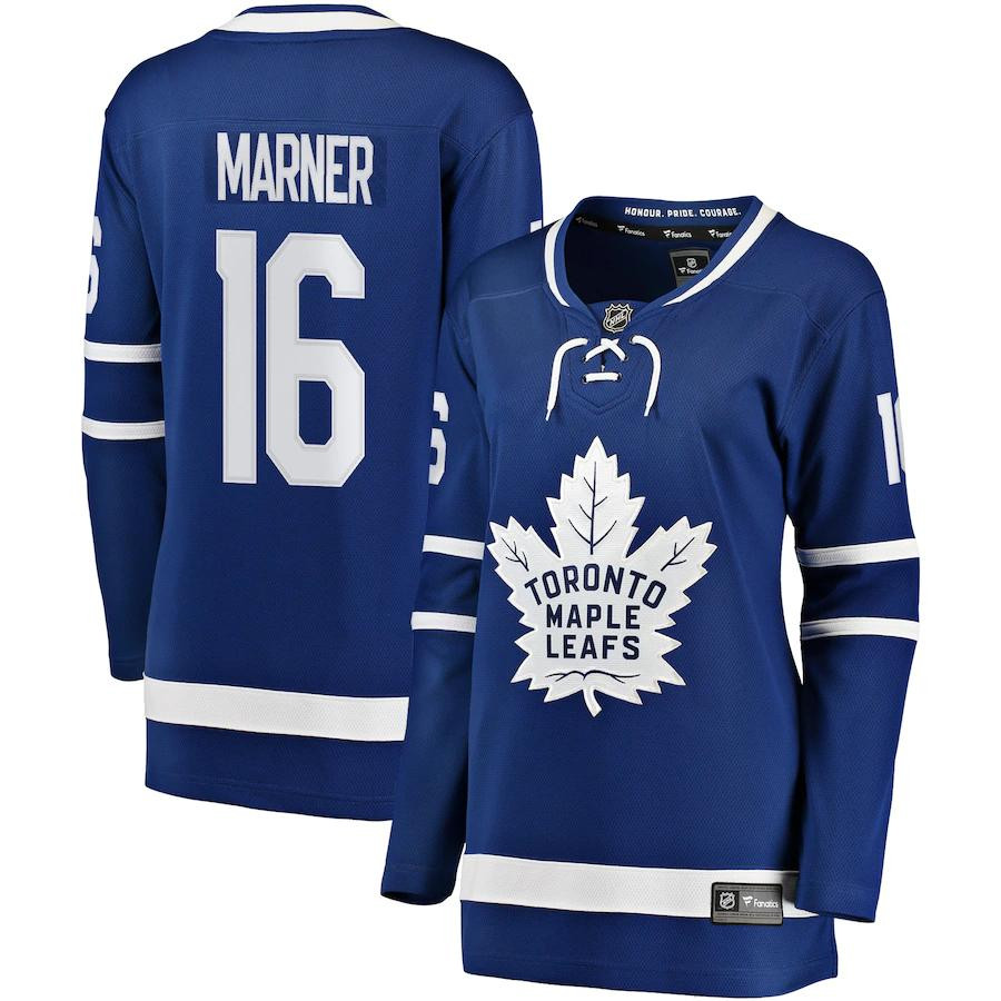 Mitchell Marner #16 Toronto Maple Leafs Branded Premier Breakaway Player Jersey - Blue