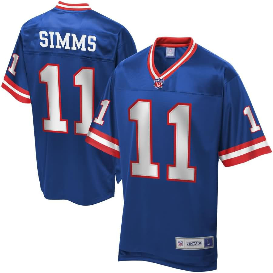 New York Giants Phil Simms Throwback Limited Jersey