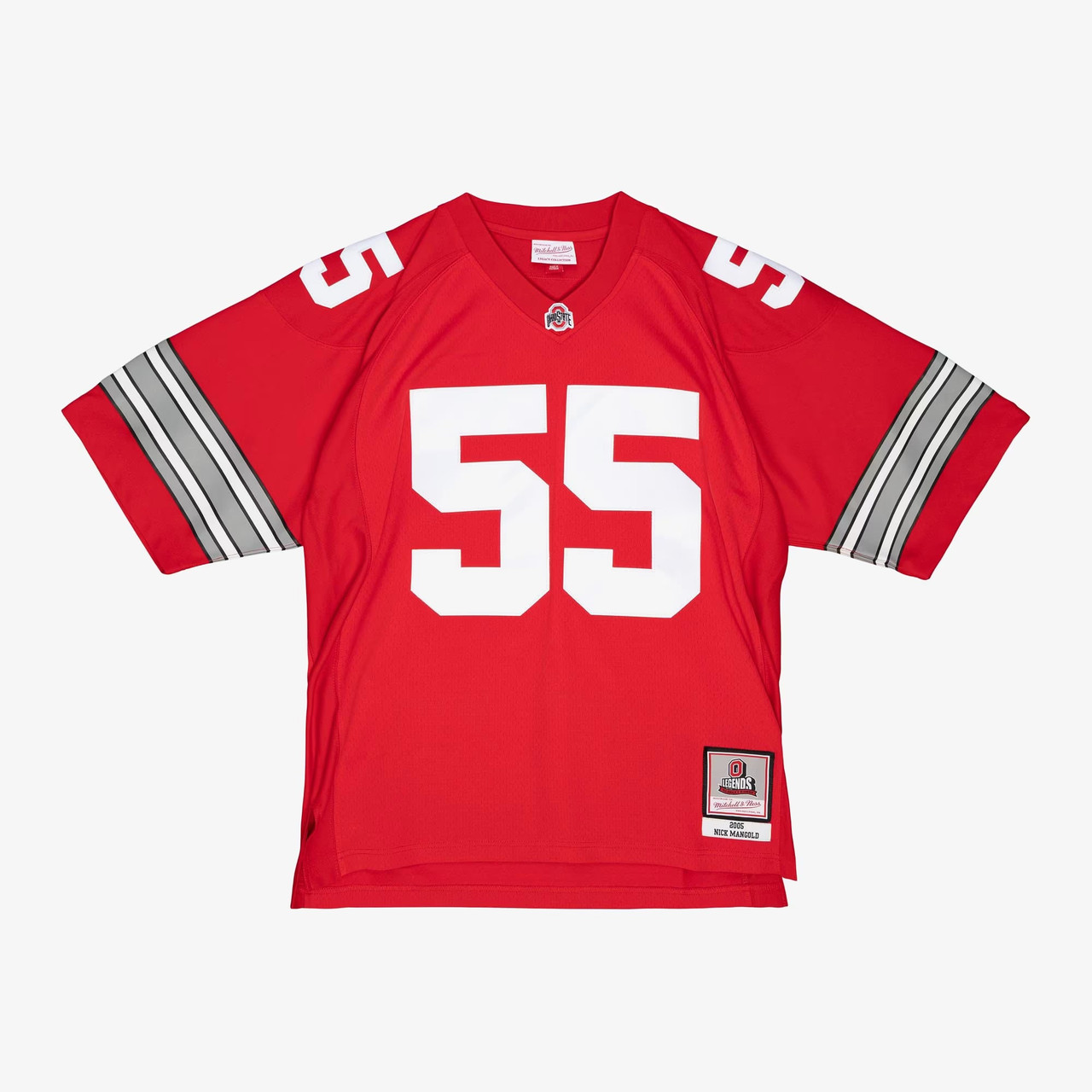 Nick Mangold Ohio State Buckeyes 2000 Legacy Jersey - Scarlet
