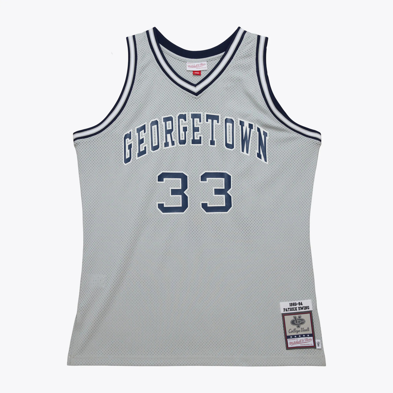 Patrick Ewing Georgetown Hoyas 1983/84 Jersey - Gray