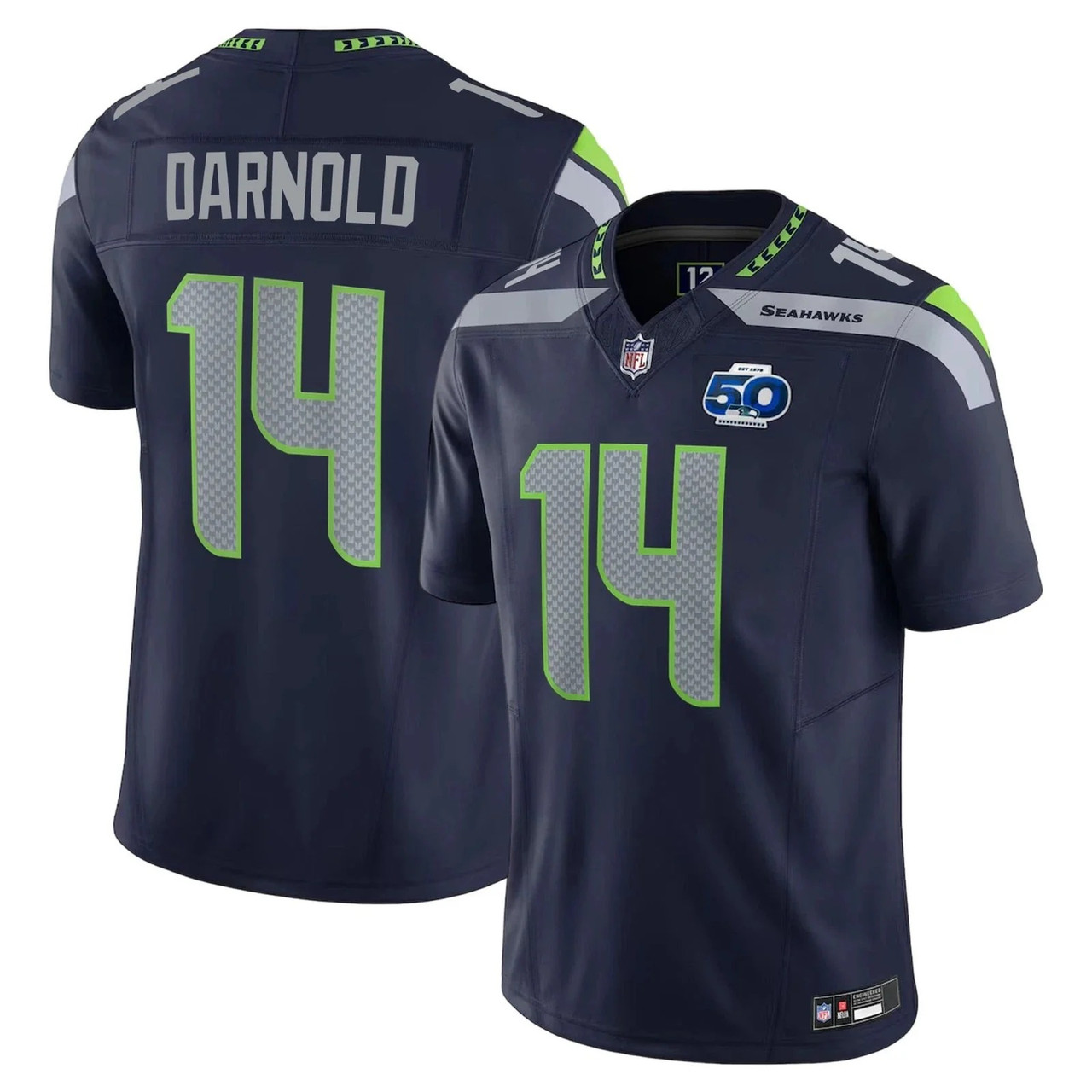 Sam Darnold #14 Seattle Seahawks Limited Jersey - Navy