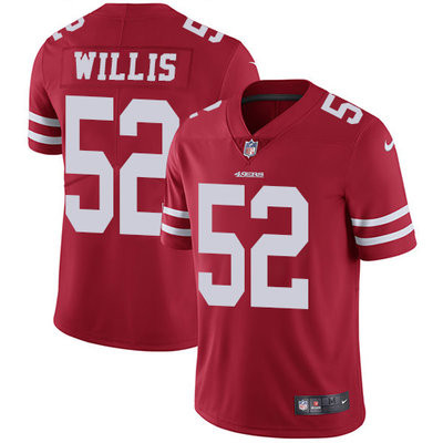 San Francisco 49ers 52 Patrick Willis Red Limited Jersey