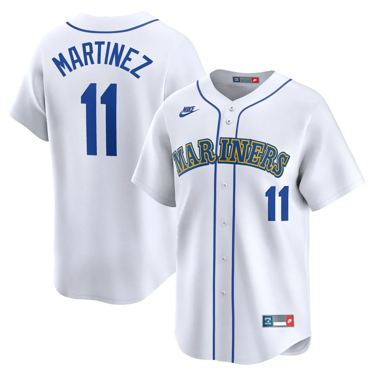 Seattle Mariners Edgar Martinez White Cooperstown Collection Stadium Jersey