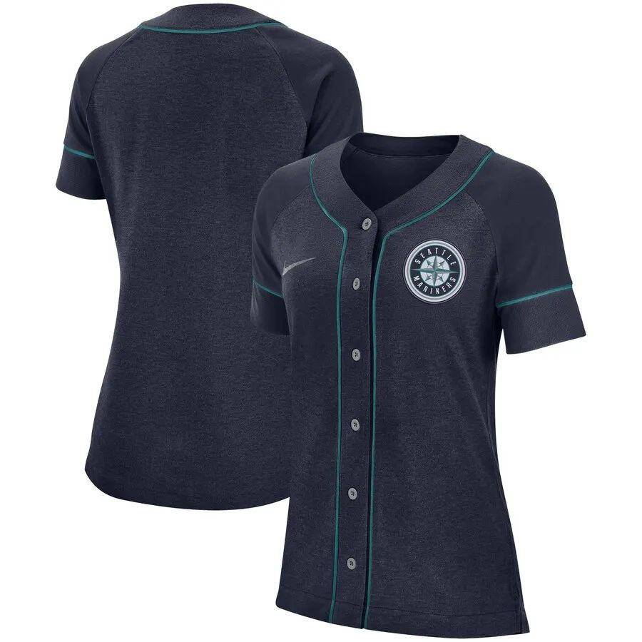 Seattle Mariners Navy Classic Stadium Jersey