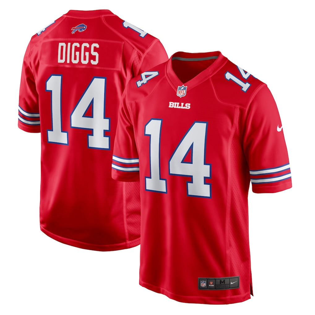 Stefon Diggs Buffalo Bills Jersey Red