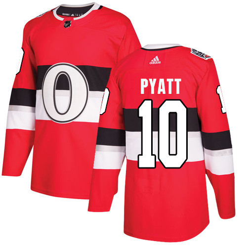 Tom Pyatt #10 Ottawa Senators 2017 Classic Jersey - Red
