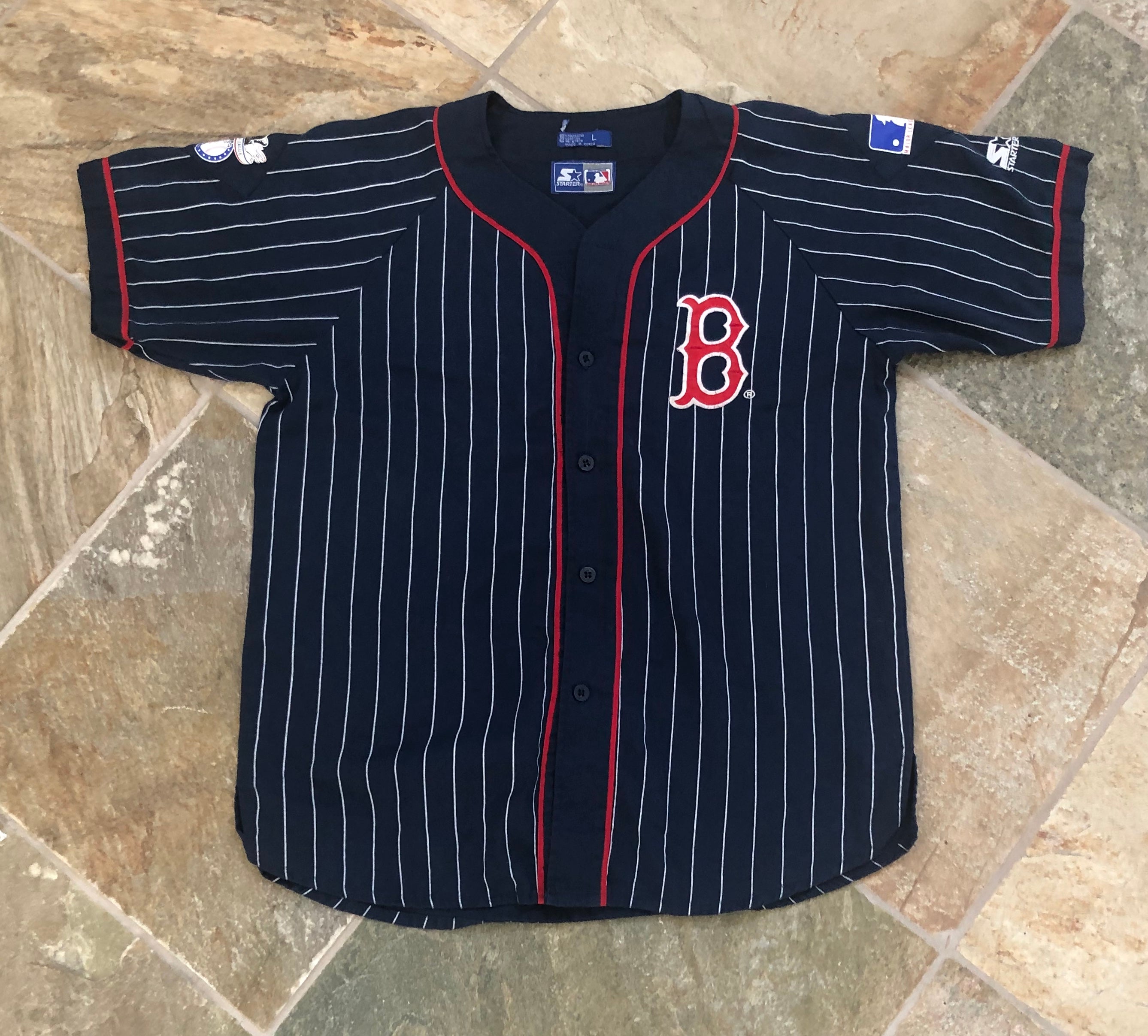 Vintage Boston Red Sox Baseball Jersey - Black