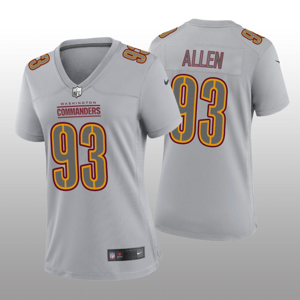 Washington Commanders Jonathan Allen Gray Limited Jersey